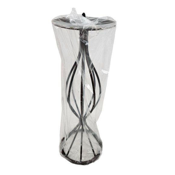 International Silver 3 Candleholders Iron Round Cream Unscented Candles New - Picture 3 of 11